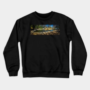 No Ducks at Heart-shaped Pond Crewneck Sweatshirt